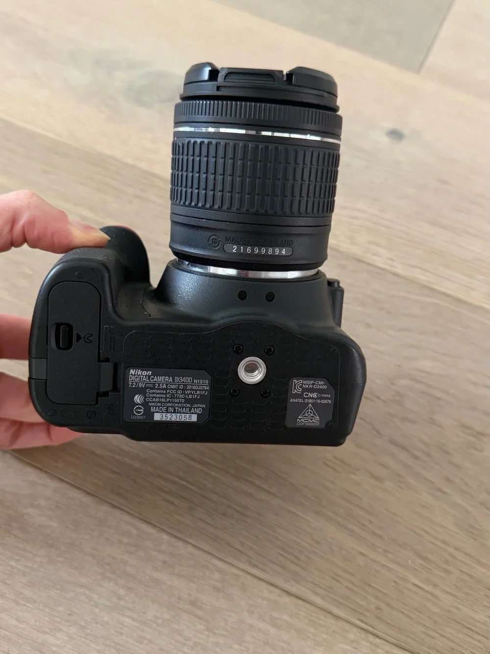 Nikon D3400 DSLR Camera Body in Black